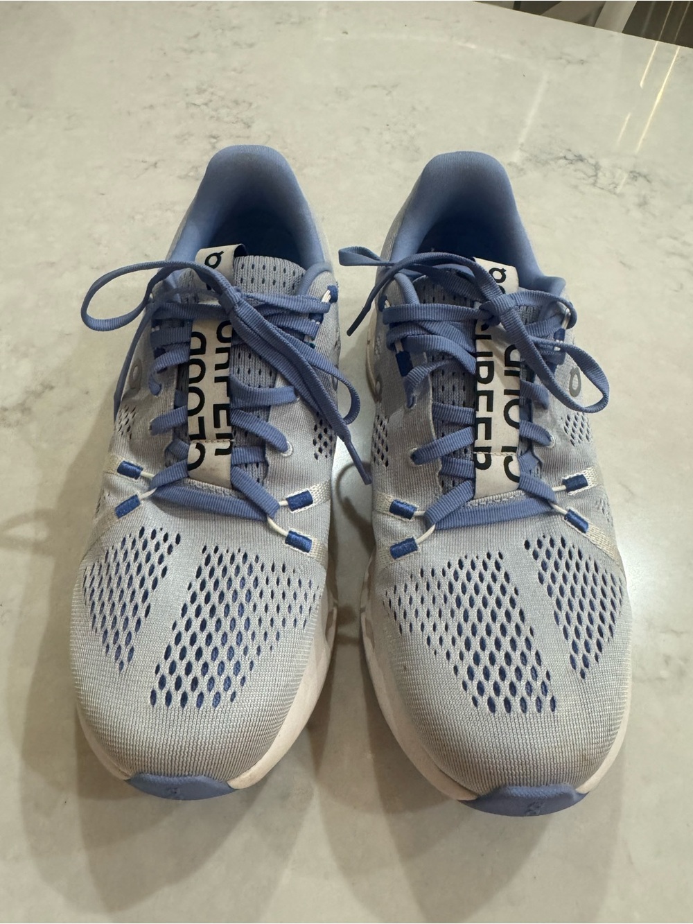On Cloudfeel Women's Athletic Running Shoes - Light Blue